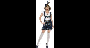 Blauwe Lederhosen Oktoberfest | maat M ( 40 - 42 )