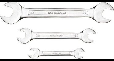 Gedore RED – R05105008 – Steeksleutelset SW6-22 Lang Metrisch – 8-Delig