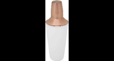 White-copper Shaker 750ml D9.5x26cmwhite Outside - Copper Inside