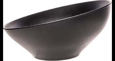 Anthony Unbreakable Salad Bowl Black 28,5x28,5xh14cm Melamine Matt