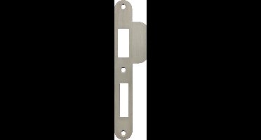 Intersteel Sluitplaat voor veiligheidsslot SKG** profielcilindergat 72 mm DIN links rvs