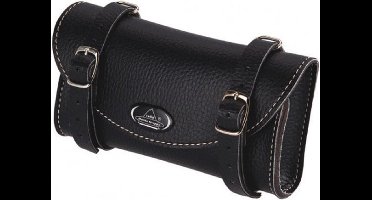 Selle Monte Grappa Zadeltas - Leer - Zwart