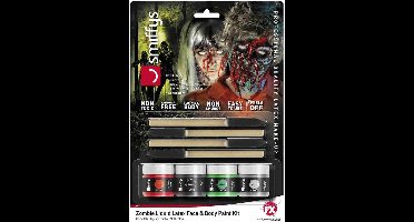 Smiffys Liquid Latex Zombie Kit Multicolours