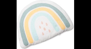 Doomoo Snoogy Rainbow - Zachte Warmtekussen en Knuffel - Organisch Katoen - Koolzaad en Lavendel