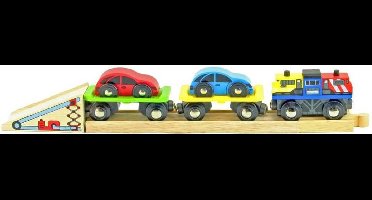 Mentari, Houten Trein 3-delig (inclusief rails)
