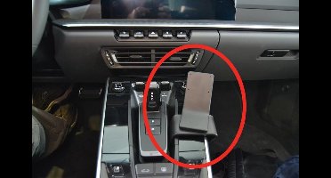 Brodit ProClip houder geschikt voor Porsche 911 (992) 2020- Angled mount- ONLY automatic