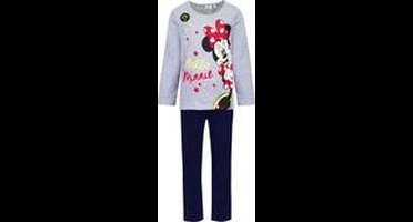 Minnie Mouse - Pyjama - Grijs - 8 jaar - 128cm