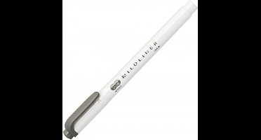 Zebra Mildliner Double-Sided Highlighter - Fine / Bold – Mild Dark Gray / WKT7-MDGR