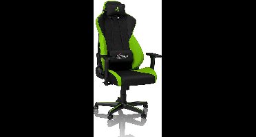 Monkey's Kantoorstoel - Gamingstoel - Bureaustoel - Leunstoel - PC Stoel - Hoogte Verstelbaar - Ergonomische Stoel - Draaibare Stoel - Luxe - Zwart - Groen