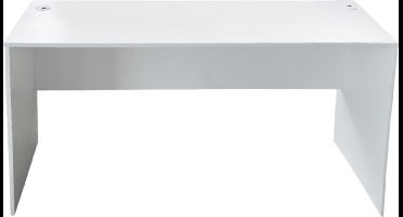 Bureau - laptoptafel - 140 cm breed en 50 cm diep - wit