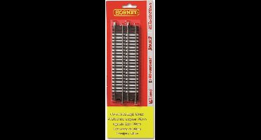 4 Rechte Rails voor Hornby Treinen