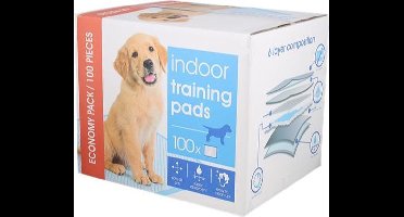Puppy Training Pads - Dierentoilet - Zindelijkheidstraining - Puppy Pads - 100 Stuks - 60x60 cm - Maat L - Puppy Trainer - Hondentoilet - Trainingsmat