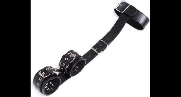FETISH ADDICT - Collar With Restraints Adjustable Black