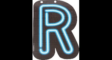 Neon Letter R 24cm