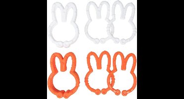 Nijntje links voor kinderwagenketting