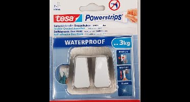 Tesa Krachtige Dubbelhaak Waterdicht Metaal/Kunststof
