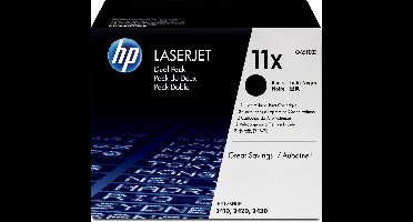 HP 11X - Tonercartridge Zwart