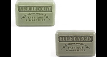 Soap bar savon de marseille Huile d'olive + Huile d'argan 125 gram
