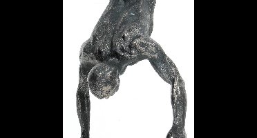 Wants&Needs Ornament Figure Polyresin Zwart 12 X 8 X 30.5