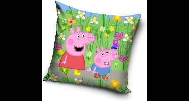 Peppa Pig - Sierkussen Kussen 40 x 40 cm inclusief vulling