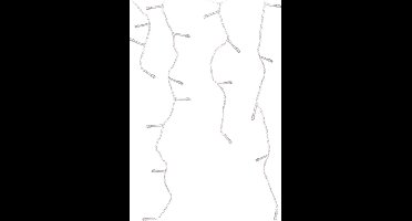 Home & Styling Ijspegelverlichting 360 LED's 12 meter Transparant