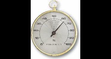 TFA Hygrometer analoog Ø102mm - met messing ring