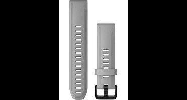 Garmin QuickFit Siliconen Horlogebandje - 20mm Polsbandje - Wearablebandje - Powder Grey