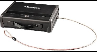 MasterLock Compacte Kluis - Met cilinderslot en vergrendelkabel - PP1KML