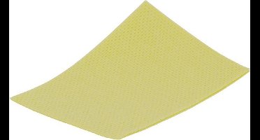 Bacterie remmende viscosedoek ca. 35x50, 25 stuks geel