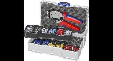 Knipex Twistor 16 97 90 13 Krimpset Adereindhulzen 0.14 tot 16 mm²