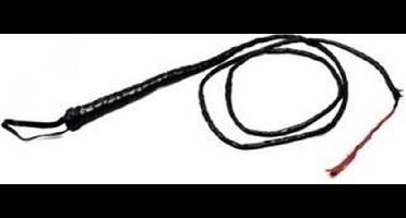 Power Escorts - BR253 - Kinky Fetish - Extra Lange Zweep - Mega Whipp - Enorme lengte - 225 Cm - Black - In Bulk - Diehards Only - voor stoute vrouwen