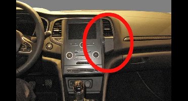 Brodit ProClip houder geschikt voor Renault Mégane IV 2016 - Angled mount