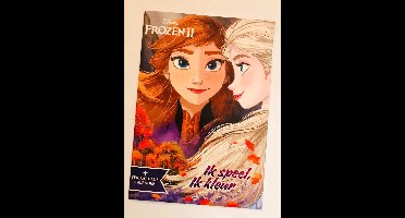 Disney Frozen Ik speel, ik kleur met kalender - Kleurboek voor kinderen - Schoencadeautjes - Sinterklaas cadeau - Kerstcadeau