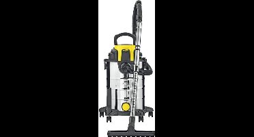 PARKSIDE®  Premium Nat-/droogzuiger  - Krachtige multifunctionele stofzuiger - Ook te gebruiken als Blazer -  Extra stil - RVS Tank  - 1400 W - 23 Liter - Nat en droog - Waterzuiger - Alleszuiger -  Bouwstofzuigers