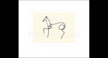 Kunstdruk Pablo Picasso - Le Cheval 50x60cm