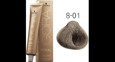 Schwarzkopf Professional - Schwarzkopf Igora Royal Absolutes 8-01 60ml