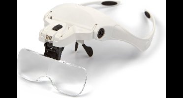 Luxe Loupe Bril met 4 Lenzen