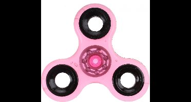 Amigo Fidget Spinner Glow In The Dark Roze 7 X 7 Cm