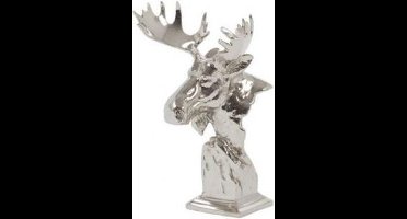 Light & Living Ornament  MOOSE 26,5x10,5x33,5 cm  -  nikkel