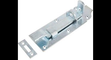 WAELBERS rolschuif met bocht | met slotoog Ø 12mm | 180 x 75 mm | verzinkt