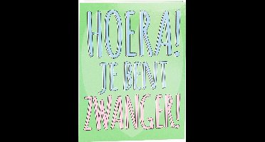 Paper Dreams Wenskaart Hoera! Je Bent Zwanger! 16 X 12,5 Cm