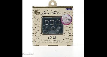 Jewel Mold Mini Jewelry Cut Square & Oval