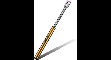 BBQ Aansteker oplaadbaar met usb kabel - Elektrische Keuken Aansteker - Flexibele Aansteker - Goud