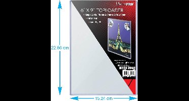 Ultra PRO 6" X 9" Toploader