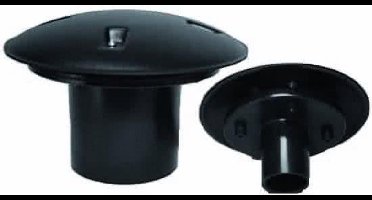 Bodem/tankdoorvoer met kap 63mm RTF