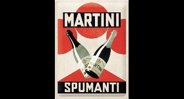 Wandbord - Martini Spumanti