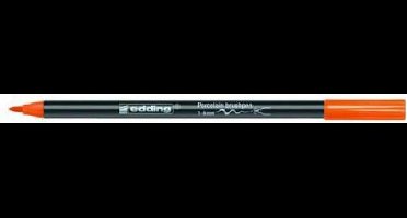 edding-4200 porselein brushpen oranje 1ST 1-4 mm / 4-4200006