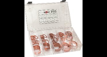 Kelfort Assortimentsdoos roodkop afdichtringen nr. 3