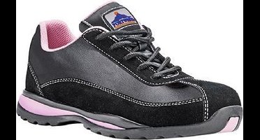 PORTWEST FW39 - Steelite Dames Veiligheids Sportschoen S1P HRO Maat:37 Roze