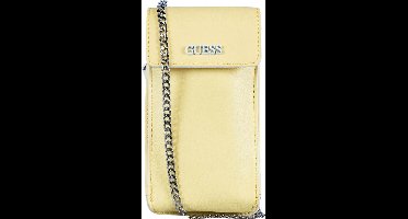 GUESS Schoudertas Telefoontasje Picnic Mini Crossbody Bag Lemon Geel
